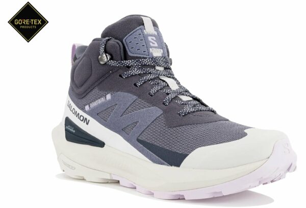 Chaussures de randonnée Salomon Elixir Activ Mid Gore-Tex pour femme en déstockage