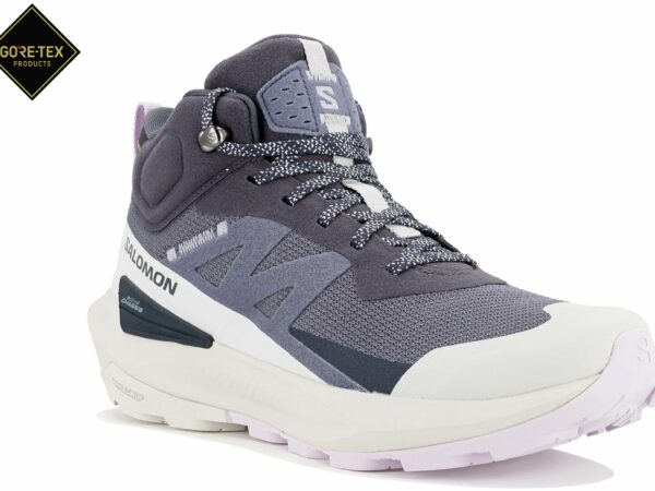 Chaussures de randonnée Salomon Elixir Activ Mid Gore-Tex pour femme en déstockage