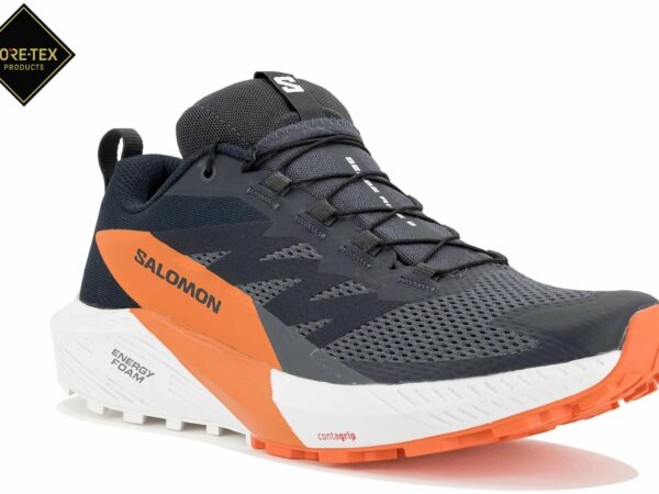 Chaussures homme Salomon Sense Ride 5 Gore-Tex pour le trail