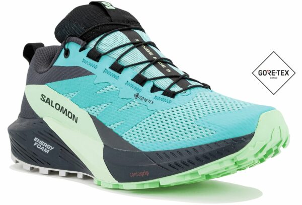 Chaussures de trail Salomon Sense Ride 5 Gore-Tex W pour femme