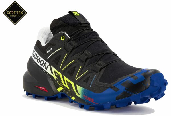 Chaussures homme Salomon Speedcross 6 Gore-Tex Fan Fire pour trail technique
