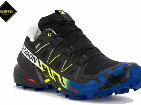 Chaussures homme Salomon Speedcross 6 Gore-Tex Fan Fire pour trail technique