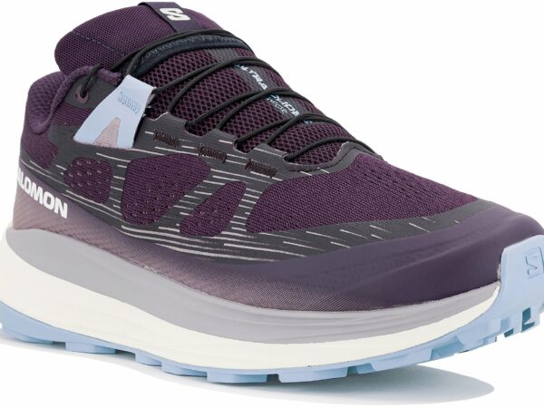 Chaussures de trail Salomon Ultra Glide 2 Wide W pour femme en déstockage