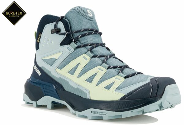 Chaussures de sport Salomon X Ultra 360 Mid Gore-Tex W pour femme en déstockage
