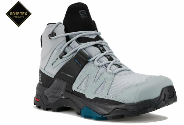 Chaussures de sport femme Salomon X Ultra 4 Mid Gore-Tex en déstockage
