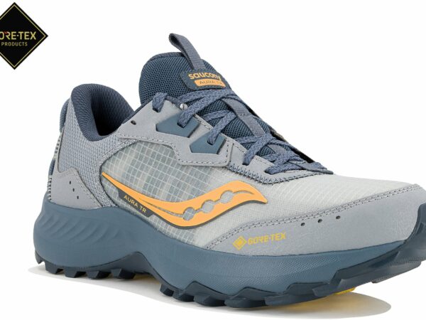 Chaussures de sport femme Saucony Aura TR Gore-Tex pour le trail