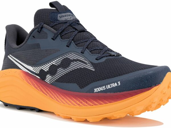 Saucony Xodus Ultra 3 Chaussures homme légères et résistantes pour le trail