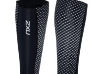 Manchon de compression jambe 2XU Réfléchissants