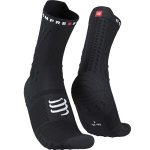 Chaussettes de trail COMPRESSPORT Pro Racing Socks V4.0 Trail – Noir – taille 35/38 2025
