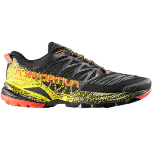 La Sportiva Akasha Ii – Chaussures de trail en montagne pour homme – Jaune / Noir – Taille 40 1/2