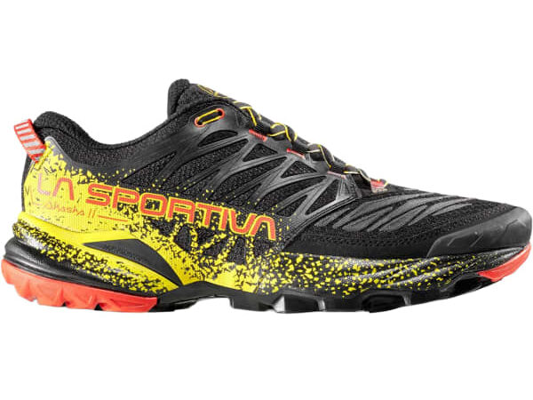 La Sportiva Akasha Ii - Chaussures de trail en montagne pour homme - Jaune / Noir - Taille 40 1/2