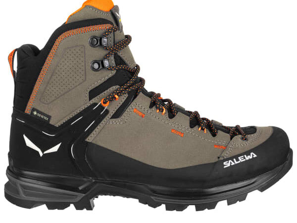 Chaussures de randonnée SALEWA Ms Mtn Trainer 2 Mid Gtx - Orange / Noir / Marron - taille 42 2025