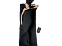 COCOON Travel Sheet Merino Rect Noir Unique 2025