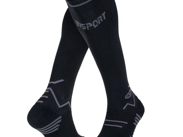 Chaussettes de compression BV SPORT Trail - Gris / Noir - taille S+ 2025