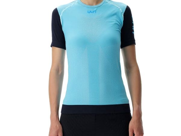 Maillot running femme UYN Lady Running Pb42 Ow Shirt - Bleu - taille S 2024