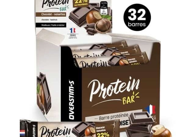 Barre Proteinee Chocolat Noisette Overstims