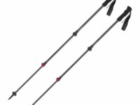 Bâton de marche télescopique CAMP Backcountry Carbon W Noir / Rose 2025