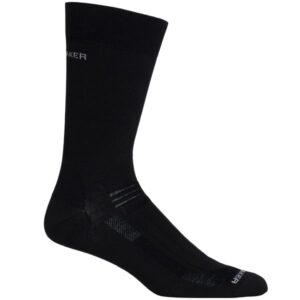 Chaussettes Icebreaker Hike Liner Crew – Noir – taille 39/41 1/2
