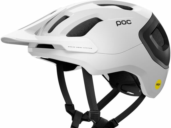 Casque de VTT POC Axion Race Mips Blanc 55/58 2024