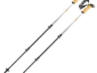 Bâtons de trekking LEKI Cressida Gris / Orange / Noir 2025