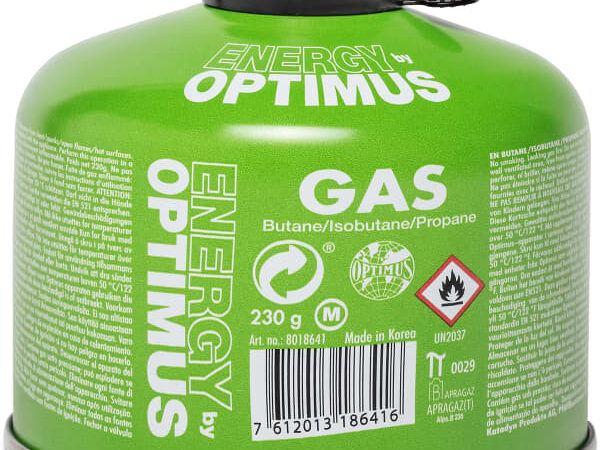 OPTIMUS Cartouche Gaz Universal 230g Vert Unique 2025