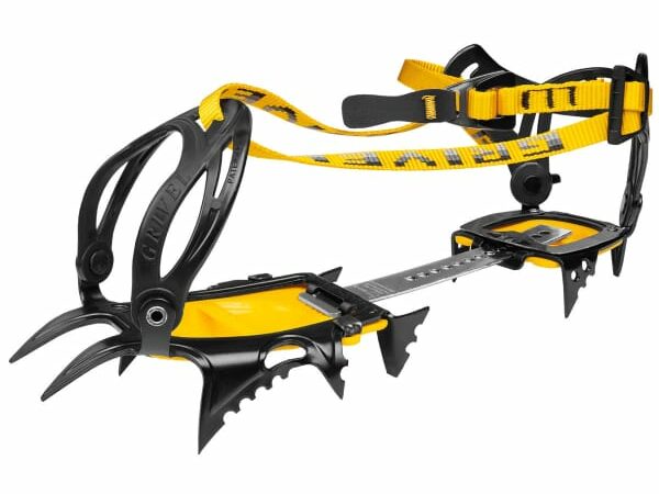 GRIVEL Air Tech Newclassic Evo Jaune / Noir Unique 2025 - Crampons de randonnée mixte