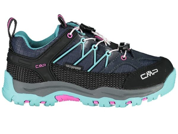 Chaussures de randonnée CMP Kids Rigel Low Wp - Bleu / Rose - taille 34 2025