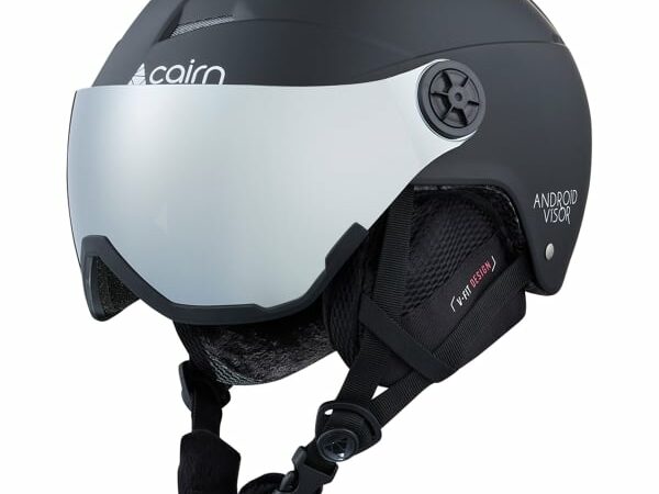 Casque de ski avec visière intégrée pour enfant - CAIRN Android Visor J