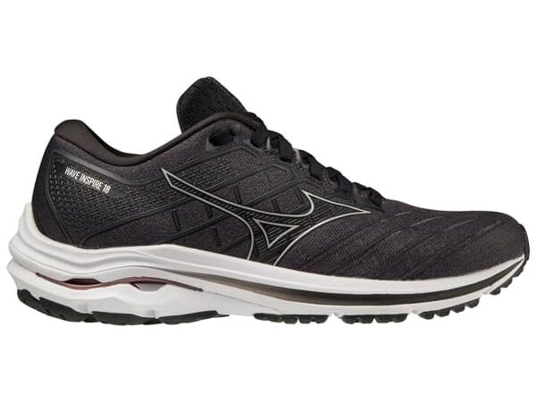 Chaussures de running Mizuno Wave Inspire 18 W - Noir / Gris / Blanc - taille 36 1/2 2022
