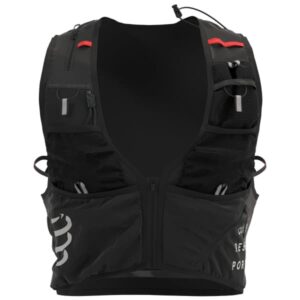 Gilet de course COMPRESSPORT Ultrun S Pack Evo 15 – Noir – taille M 2025