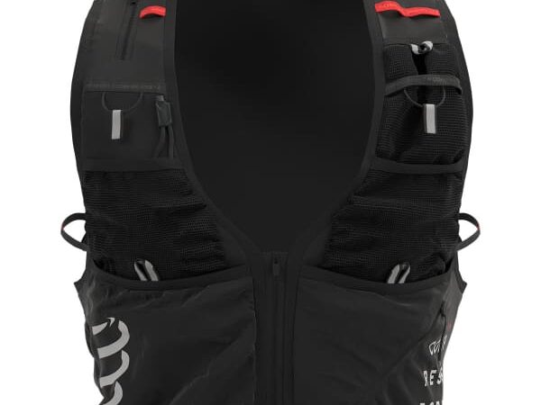 Gilet de course homme COMPRESSPORT Ultrun S Pack Evo 15 - Noir - taille M 2025