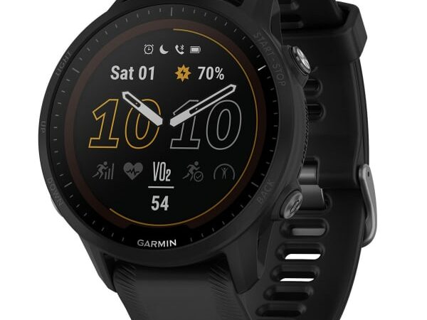 Montre GPS Garmin Forerunner 955 Solar Noir Unique 2025