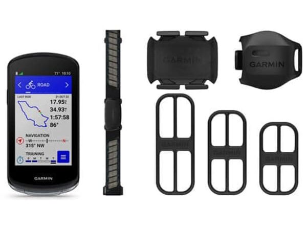 GARMIN Edge 1040 Bundle Noir Unique 2024 GPS et Moniteur de Fréquence Cardiaque