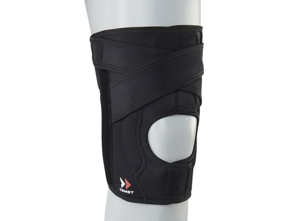 Genouillère de compression Zamst EK-5 Noir M 2025 pour sportifs en mouvement