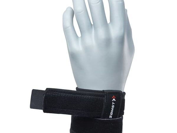 Protège-poignet Zamst Wrist Band Noir S 2025 pour la prévention des entorses