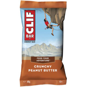 CLIF BAR Crunchy Peanut Butter Marron Unique 2025 – Barre énergétique pour sportifs