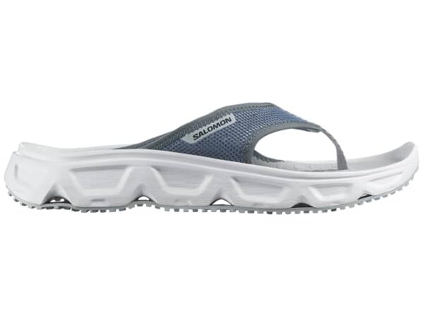 Sandale de récupération SALOMON Reelax Break 6.0 - Blanc / Noir / Bleu - taille 40 2/3 2025