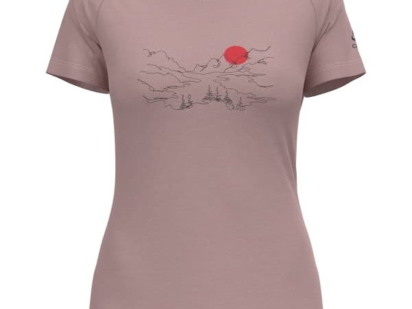 Tee-shirt de trail Odlo Mc Ascent Pw 130 Vall - Rose - Taille M 2023