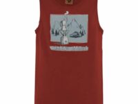 Débardeur homme E9 1caffe rouge taille S 2025