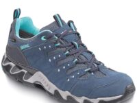 Chaussures de randonnée MEINDL Portland Lady Gore-tex pour femmes - Bleu / Gris / Noir - taille 37