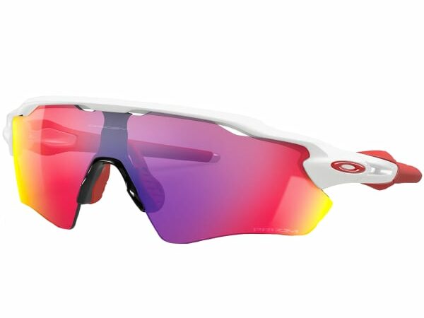 Lunettes de soleil Oakley Radar Ev Path Blanc / Rouge 2025