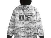Veste de snowboard PARKER PRINTED de Picture pour homme - Gris / Blanc / Noir - taille XS 2024