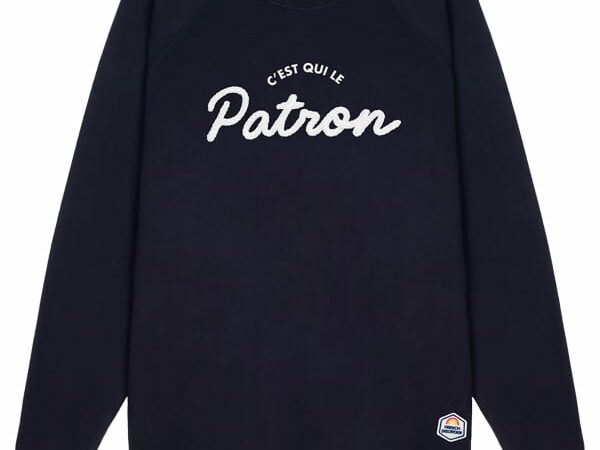 Sweat pour homme French Disorder Clyde Patron - Bleu - taille S 2024