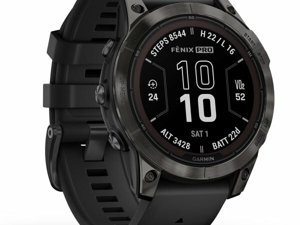 Montre Connectée Garmin Fenix 7 Pro Sapphire Solar Noir Unique 2024