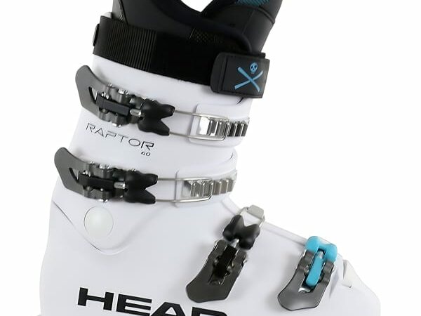 Chaussures de ski Head Raptor 60 pour enfant - Blanc / Bleu - taille 22.5 2025