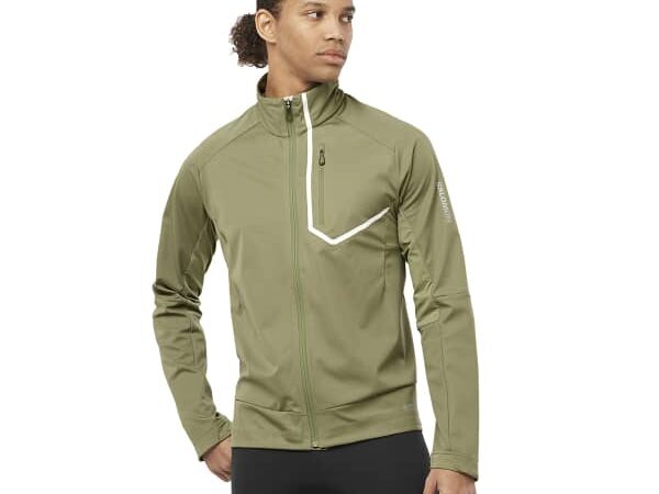 Veste de running technique SALOMON Gtx Pro Ws Jacket - Vert - taille S 2024