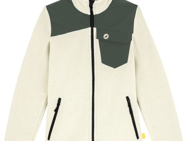 Veste polaire Lagoped Rypa W - Blanc / Vert / Noir - Taille M 2025