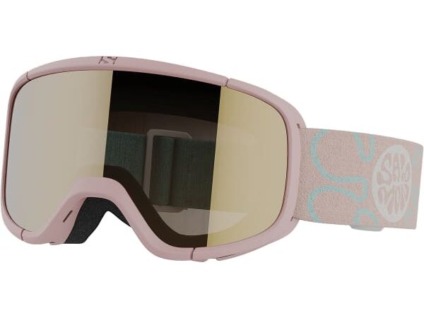 Masque de ski enfant SALOMON Rio Jr Rose / Bleu 2025