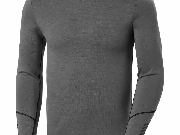 Helly Hansen Lifa Merino Midweight Crew - Gris - taille XL 2025