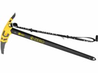 Piolet GRIVEL Gzero Noir / Jaune 58 2025 pour alpinisme et randonnée glaciaire